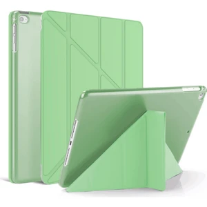 iPad 10.nesil 10.9" (A2696-A2757) Uyumlu Kılıf 3 Farklı Stand Kalemlikli Tri Folding Tablet Kılıfı