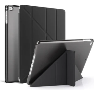 iPad 10.nesil 10.9" (A2696-A2757) Uyumlu Kılıf 3 Farklı Stand Kalemlikli Tri Folding Tablet Kılıfı