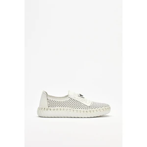 7ADIMDAAŞK Kadın Deri Spor Ayakkabı 072Y21K10801