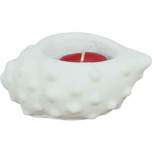 Mumluk Şamdan Tealight Mum Uyumlu Deniz Kabuğu Model