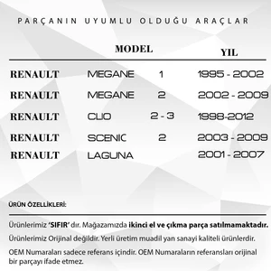 DNC Auto Part Renault Megane,clio,laguna Için Jant Kapak Açma Anahtarı