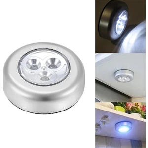 Gardrop - Çekmece - Dolap Köşe Aydınlatıcı Kablosuz  Pilli LED Spot Mutfak Lamba Stick
