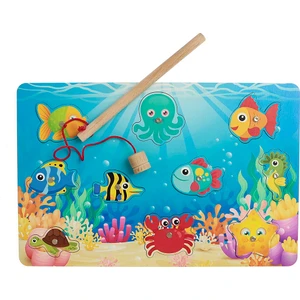 Baby Toys Ahşap Balık Tutma Oyunu