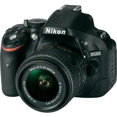 Nikon D5600 18-55VR Kit ＋55-300 ED VR Nikon D5200 +18-55 Vr Iı Kit Lens Fotoğraf Makinesi Fiyatı