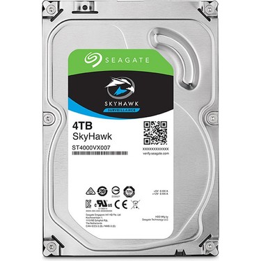 Seagate SkyHawk 4TB ST4000VX007 内蔵型HDD Seagate Skyhawk, ST4000VX007, 3.5, 4tb, 64MB, 5900RPM, Fiyatı