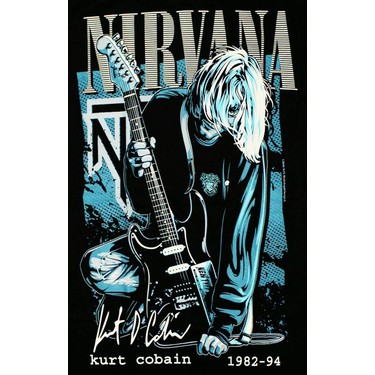 Trend Poster Nirvana Kurt Cobain Duvar Tablosu Retro Ahşap Fiyatı