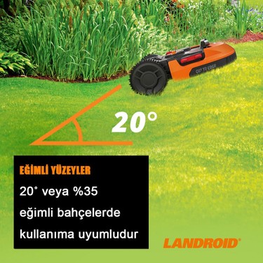 Worx WR155E 20 VOLT 5.0AH. 22 CM Landroıd Tam Otonom Fiyatı