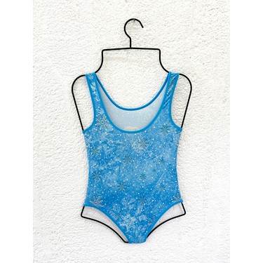 Rs Ramuni Kız Çocuk Mayo Karlar Ülkesi Elsa Dijital Baskılı Deniz Havuz  Mayosu Çocuk