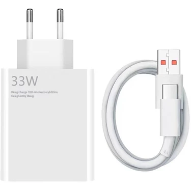 Xiaomi Mi 33W Wall Charger-Güç Adaptörü ve