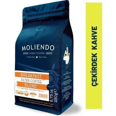 Moliendo Breakfast Blend Filtre Kahve (Çekirdek Kahve) 250