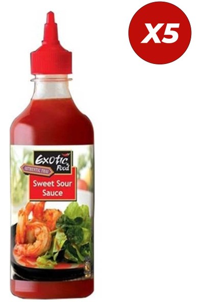 Exotic Sweet Sour Sauce Tatlı Ekşi Sos 455 ml 5 Adet