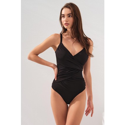 Kadın Tül Detaylı Parçalı Siyah Mayo 2C3T1N1O08 modelleri