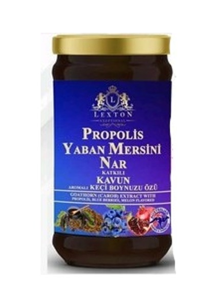 Yaban Mersini Nar Katkılı Kavun Keçi Boynuzu Özü Pekmezi 640 gr