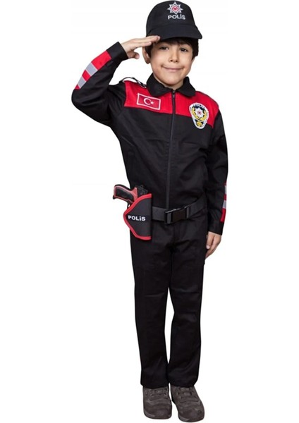 Yunus Çocuk Polis Takımı ( Kemer&tabanca Kılıflı Dahil)