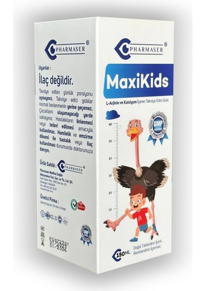 Maxikids Multivitamin ve L-Arjinin Içeren Takviye fırsatları