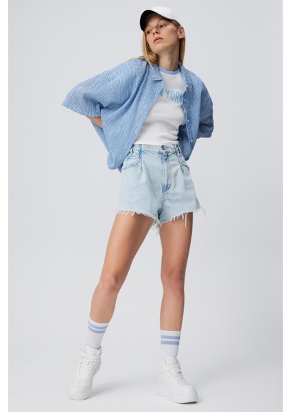 Baskılı Crop T-Shırt fırsatları