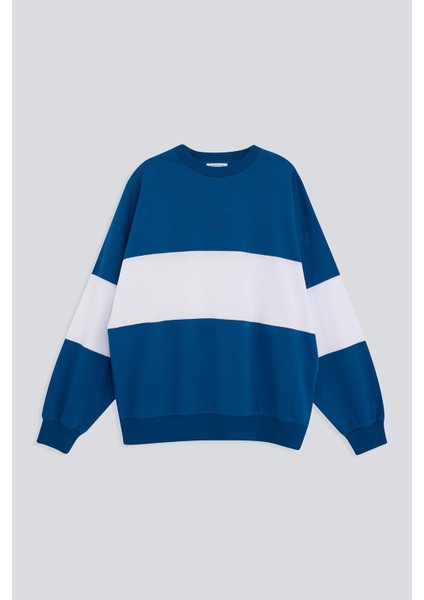 Çizgili Sweatshirt