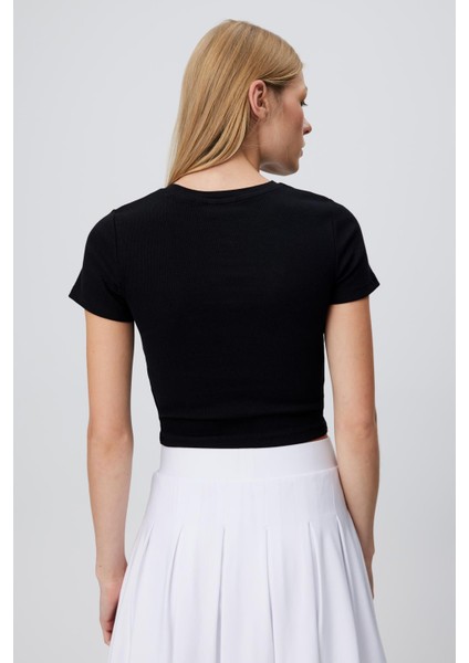 Çizgili Kısa Kol T-Shırt fiyatları