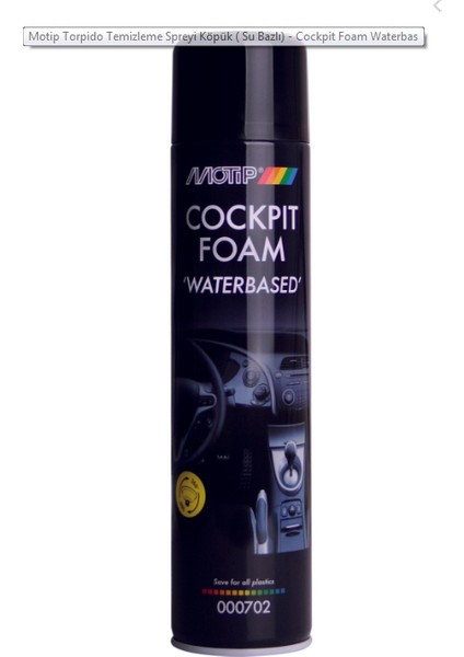 600 ml Torpido ve Kokpit Koruma ve Yenileme Spreyi