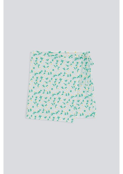 Çiçekli Kısa Etek indirimleri