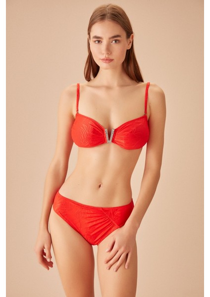 Pileli Dokulu Bikini Alt modelleri