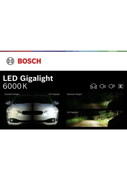 Gigalight Hb4 12V LED Xenon 6000K Beyaz Işık Canbus 1987301555