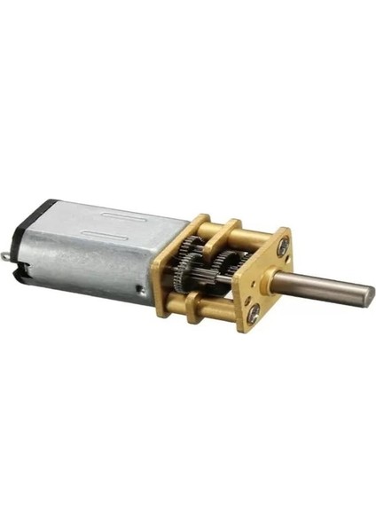 12V 2000 Rpm Redüktörlü Mikro Dc Motor N20 12MM