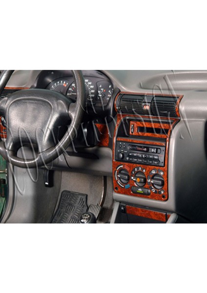 Meriç® Opel Astra F Ön Torpido Kaplama Maun 16 Parça 1991-1998