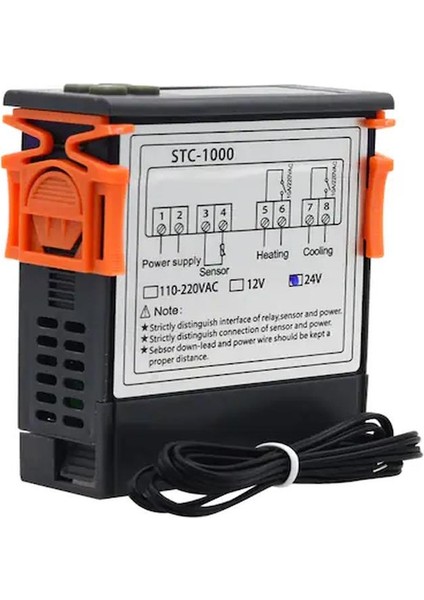 Sanec STC-1000 Dc 24V 120W Termostat