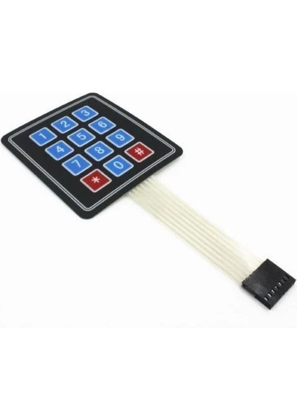Sanec 4x3 Membran Keypad