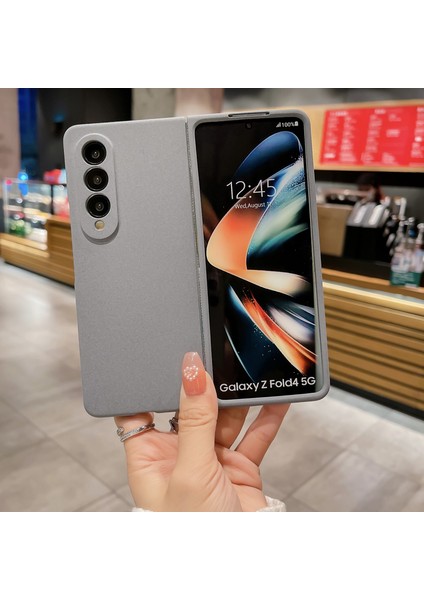 Samsung Galaxy Z Fold4 Mat Hissi Cep Telefonu Kılıfları (Yurt Dışından)