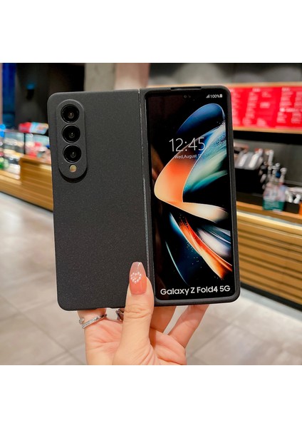 Samsung Galaxy Z Fold4 Mat Hissi Cep Telefonu Kılıfları (Yurt Dışından)
