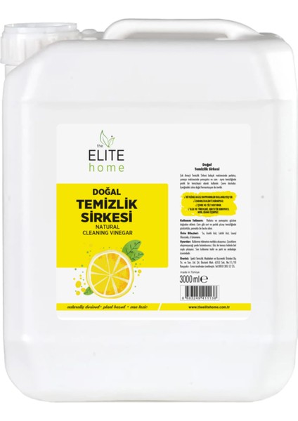 Doğal Temizlik Sirkesi 3 kg