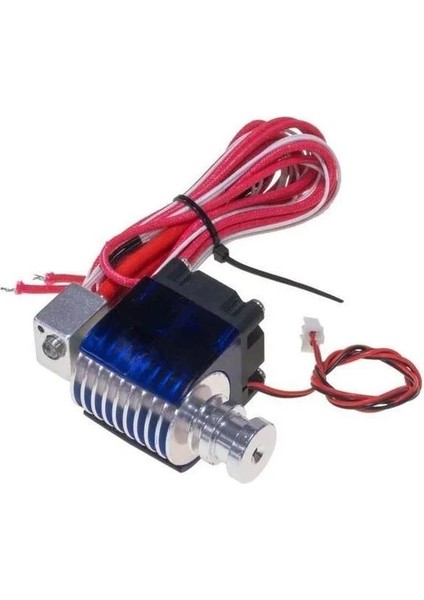 Reprap J-Head Hotend E3D V6 Nozzle 1.75/0.4 mm - Fan Bağlantılı