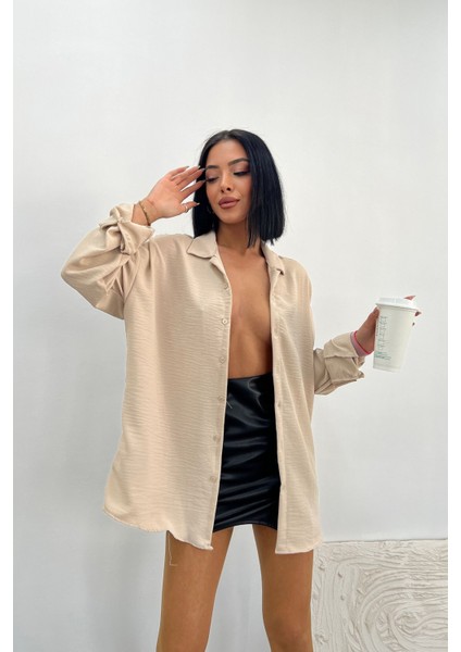 Aerobin Oversize Gömlek fırsatları