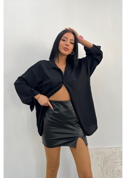 Aerobin Oversize Gömlek