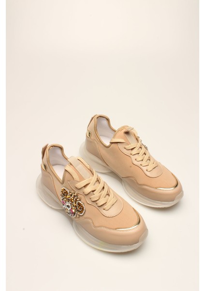 Es Bej Taşlı Streç Kadın Spor