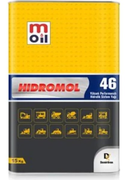 Hidromol Hidrolik Sistem Yağı - 46 - 16 Lt