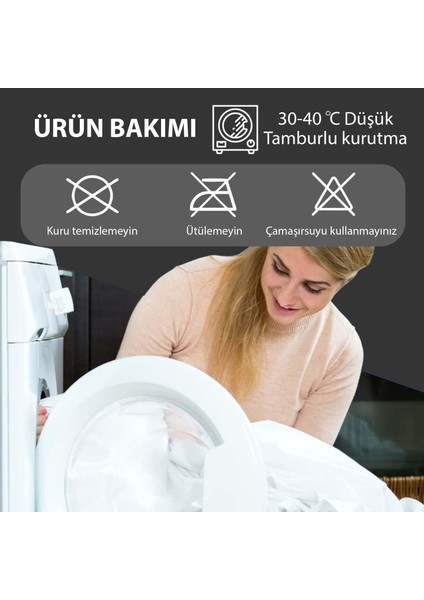 Pamuklu Kapitone Fitted Alez Sıvı Geçirmez Yatak Koruyucu Alez