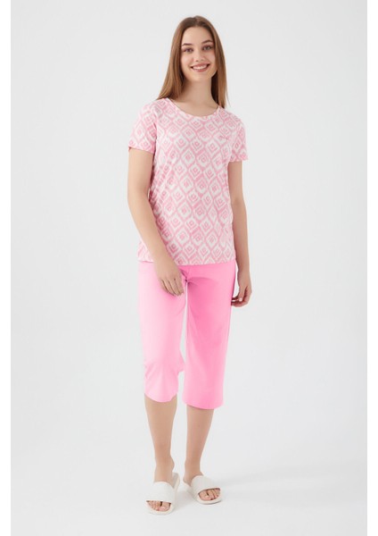 Sweet Pink Tiny Toz Pembe Kadın Kapri Takım fiyatları