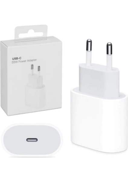 Yeni Nesil Type-C Girişli Iphone 7 8 x 11 12 Uyumlu 20W Hızlı Şarj Adaptörü