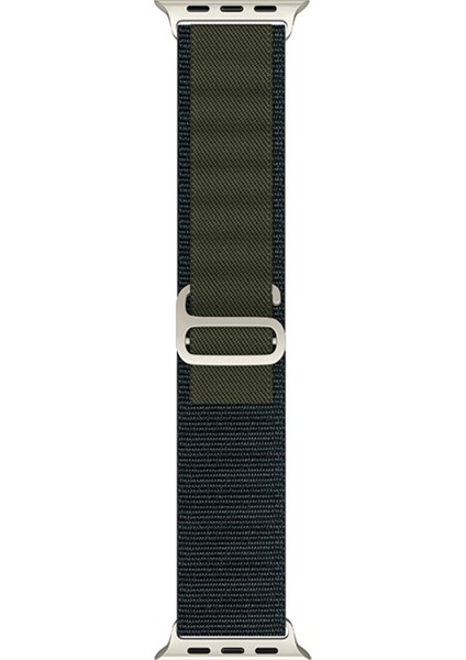 Apple Watch Seri 10/9/8/7/6/se/5/4/3 Alpne Loop Kordon 46/45/44/42MM ve 41/40/38MM Uyumlu