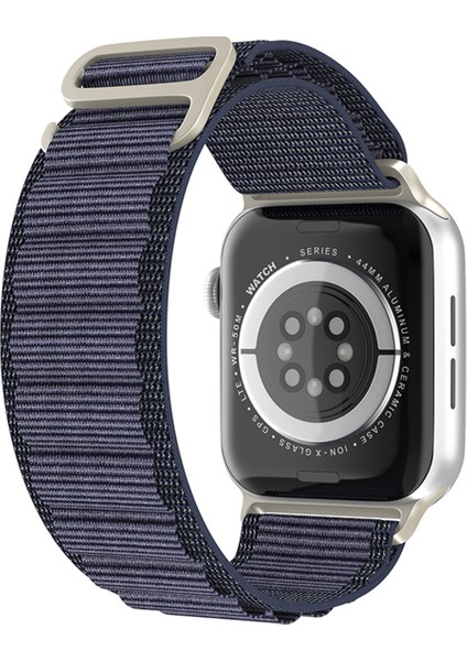 Apple Watch Seri 10/9/8/7/6/se/5/4/3 Alpne Loop Kordon 46/45/44/42MM ve 41/40/38MM Uyumlu