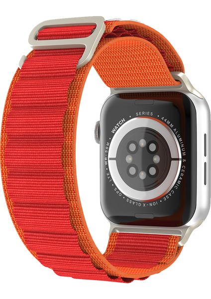 Apple Watch Seri 10/9/8/7/6/se/5/4/3 Alpne Loop Kordon 46/45/44/42MM ve 41/40/38MM Uyumlu