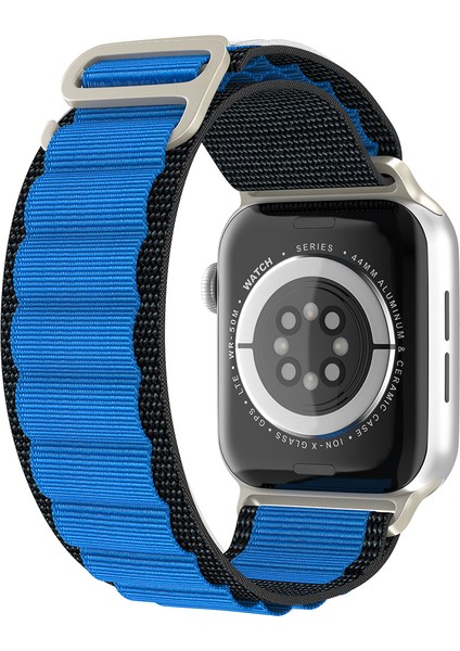 Apple Watch Seri 10/9/8/7/6/se/5/4/3 Alpne Loop Kordon 46/45/44/42MM ve 41/40/38MM Uyumlu