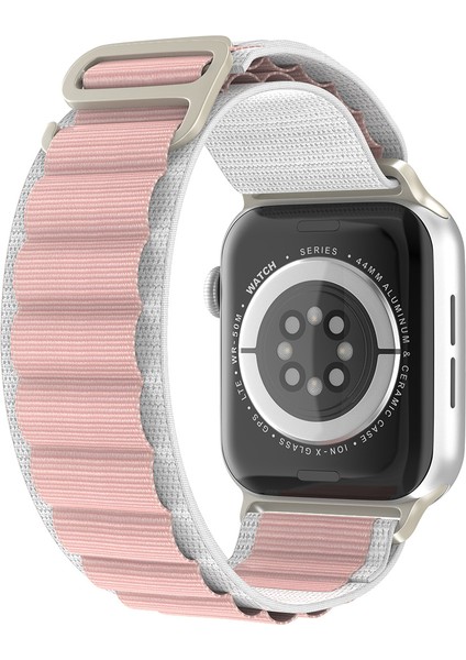 Apple Watch Seri 9/8/7/6/se/5/4/3 Alpne Loop Kordon 45/44/42MM ve 41/40/38MM Uyumlu