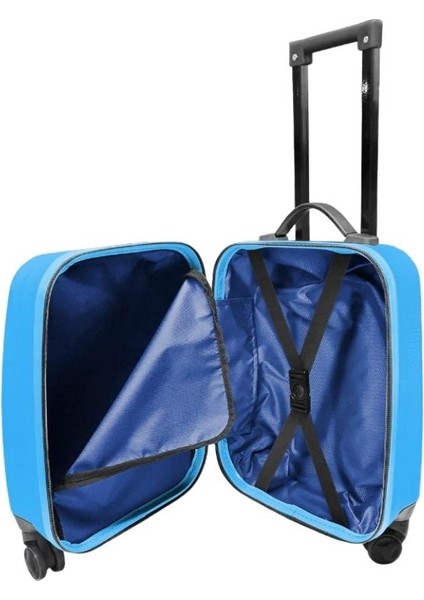 Coral Hıgh Mini Valiz (Kabin Valiz) 40 cm Mavi (16507) indirimleri