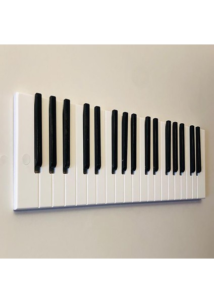 Piyano Ahşap Duvar Askılığı 55cm.