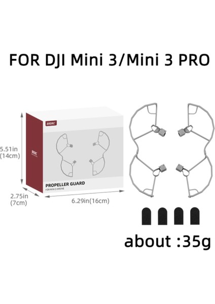 Djı Mavic Mini 3 / 3 Pro Pervane Koruyucu