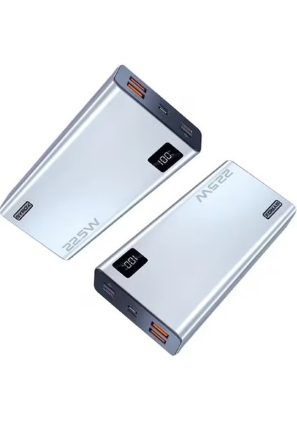 20000 Mah 22.5W Usb+Pd Hızlı Sarj Power Bank PB225 SİYAH-BEYAZ